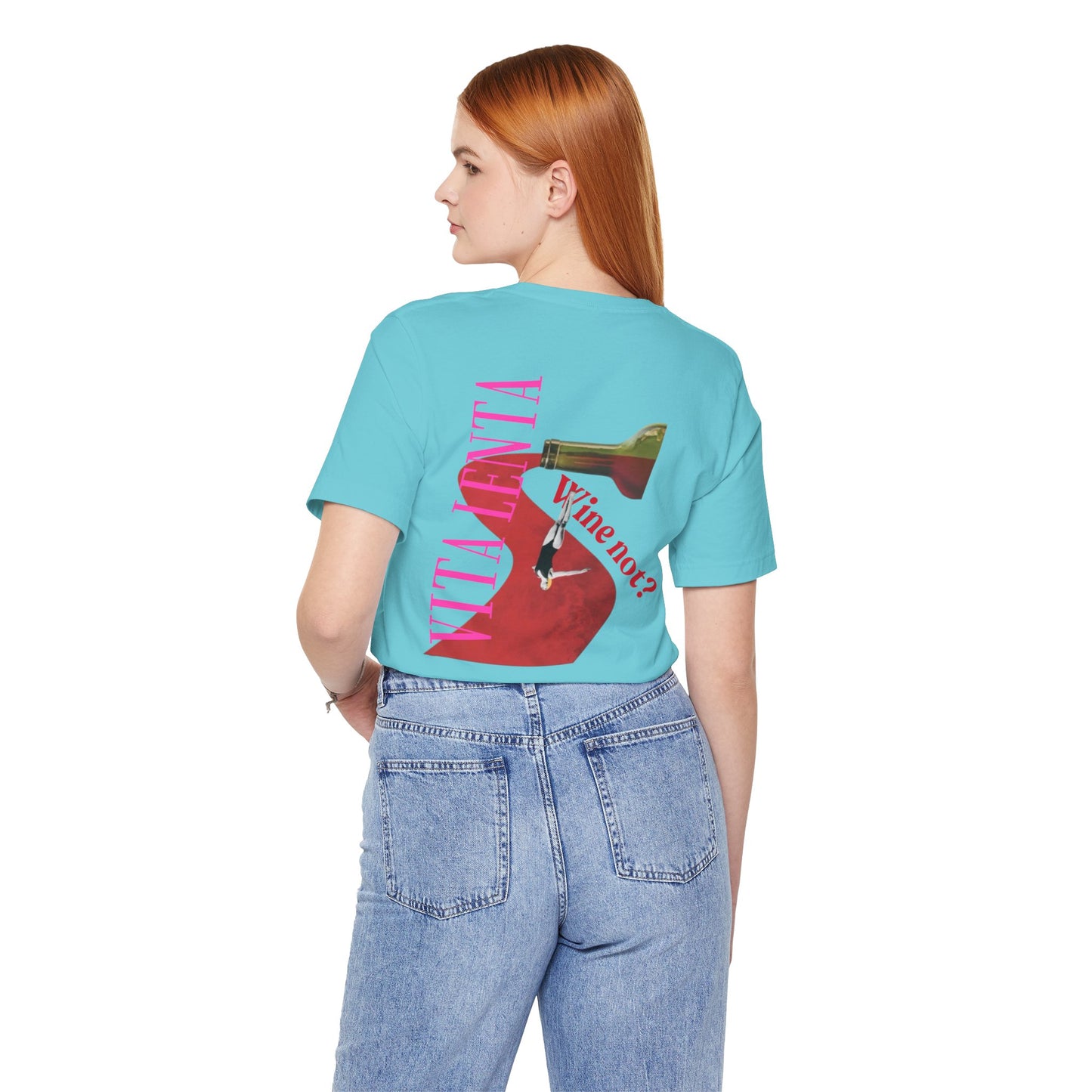 T-shirt "Wine not?" - Vita Lenta by Seacily.
