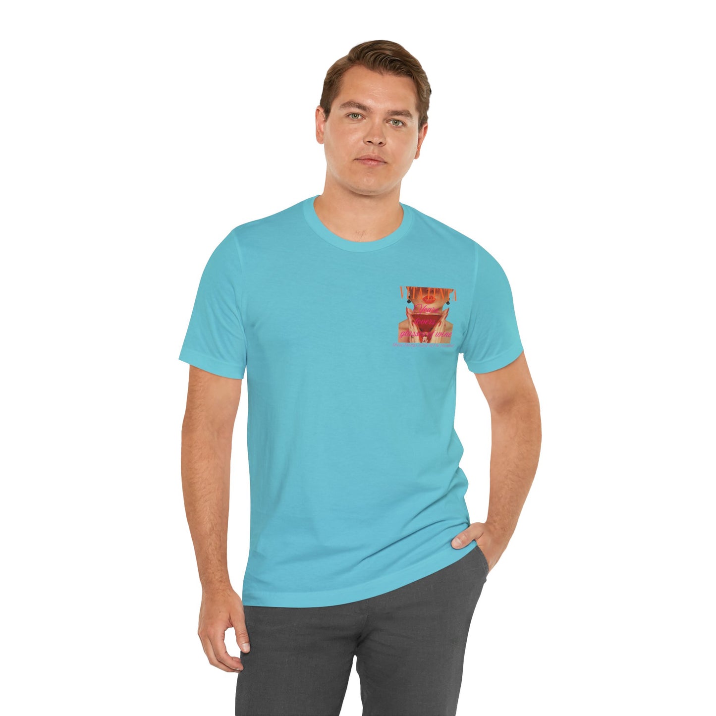 T-shirt "Years, lovers, glasses of wine" - Vita Lenta by Seacily.