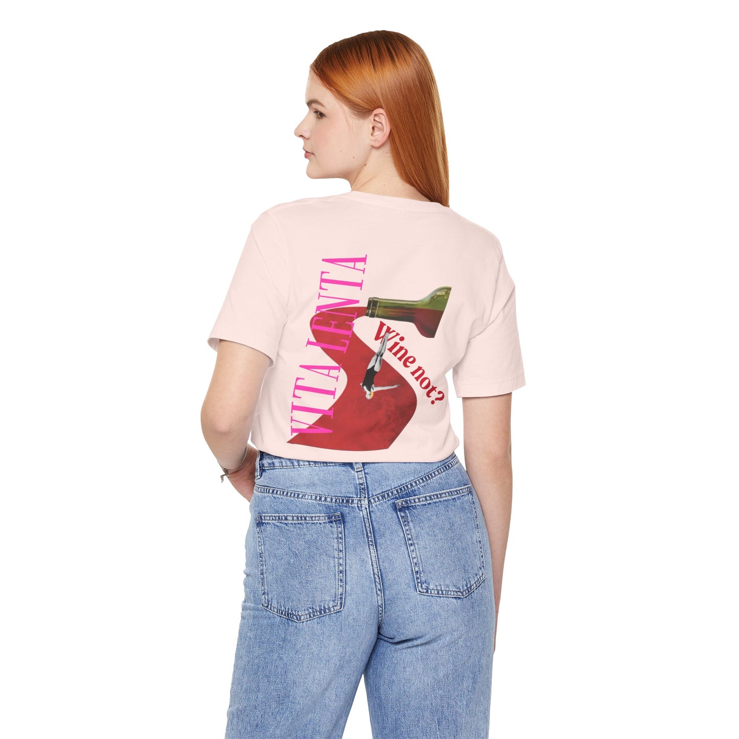 T-shirt "Wine not?" - Vita Lenta by Seacily.