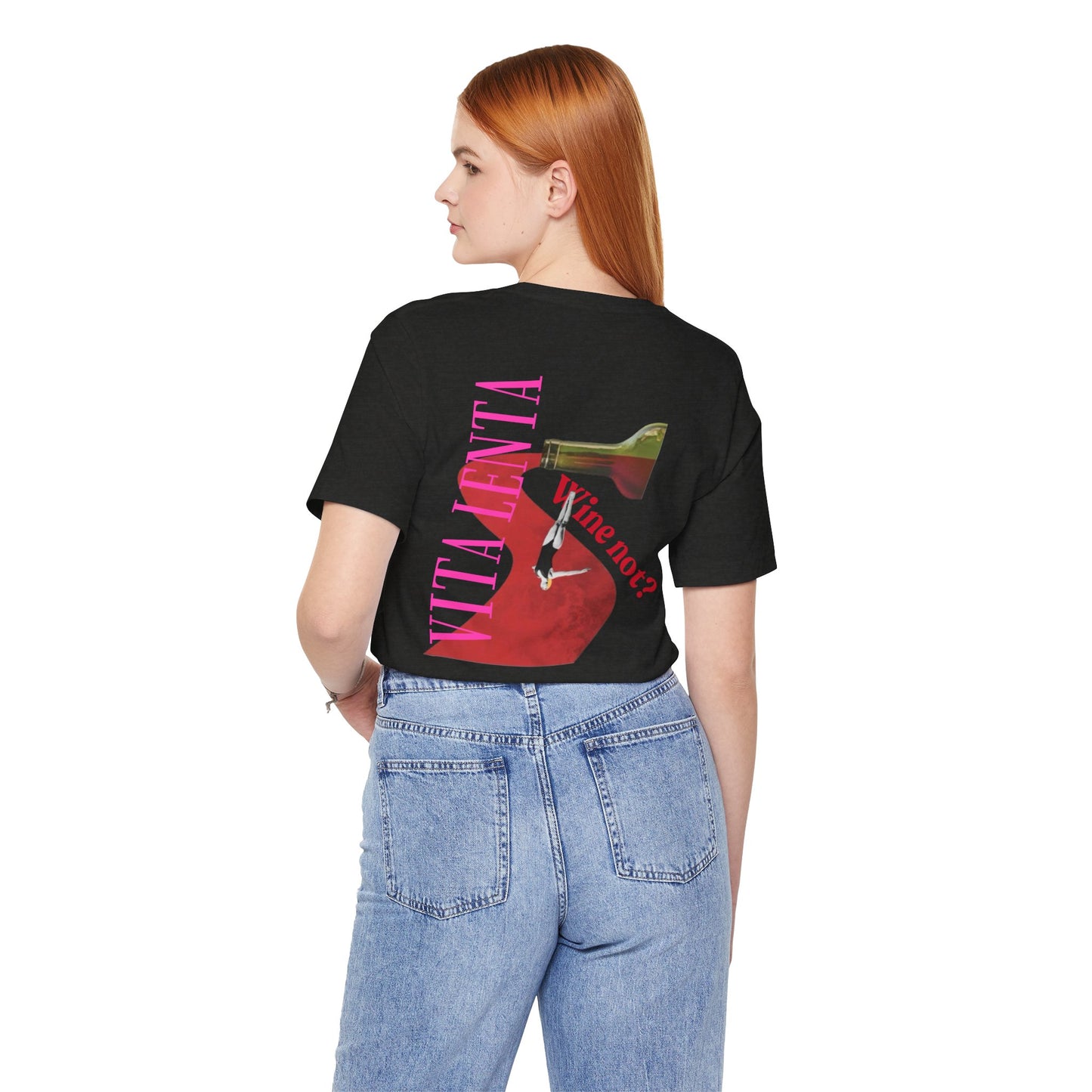 T-shirt "Wine not?" - Vita Lenta by Seacily.