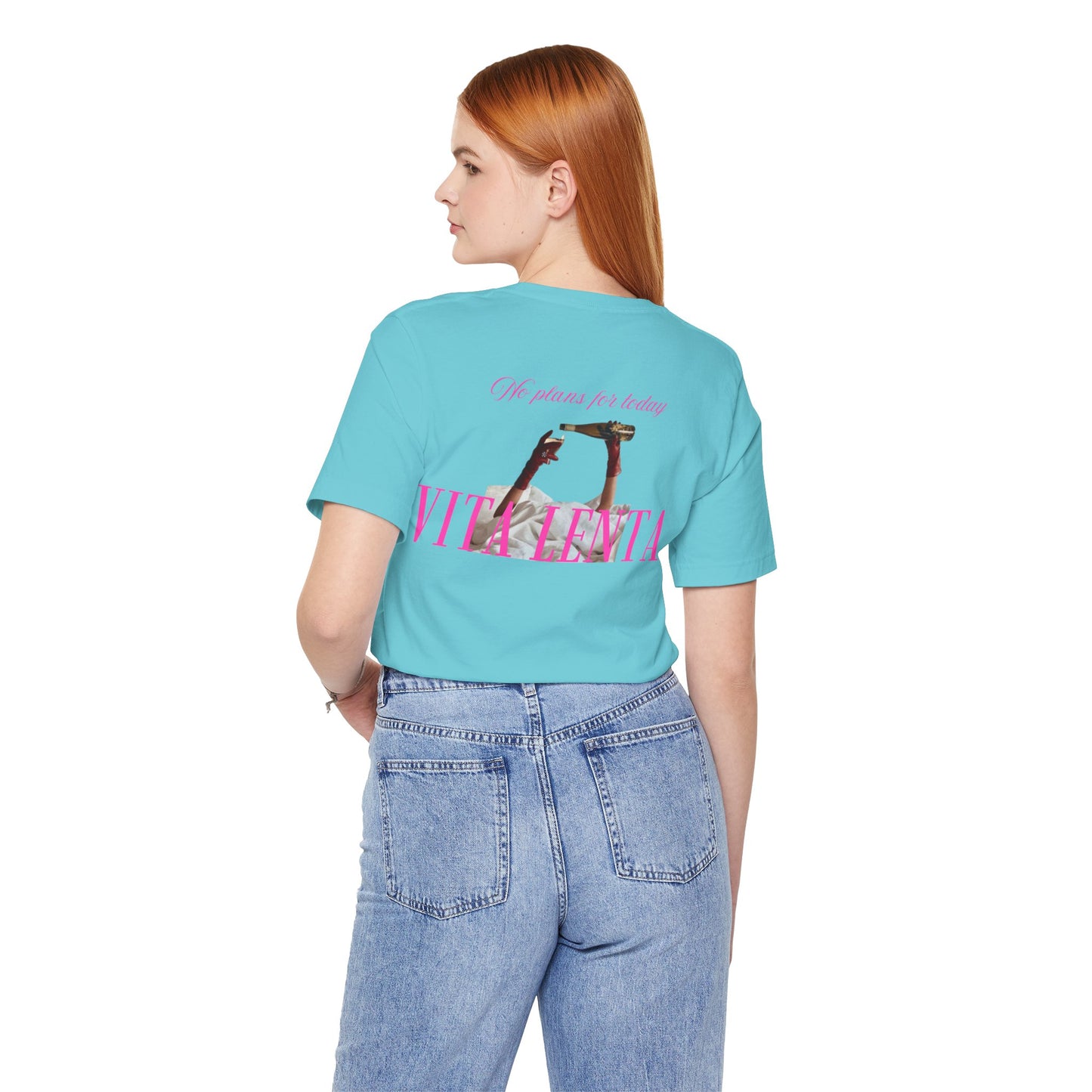 T-shirt "No plans for today..." - Vita Lenta by Seacily.