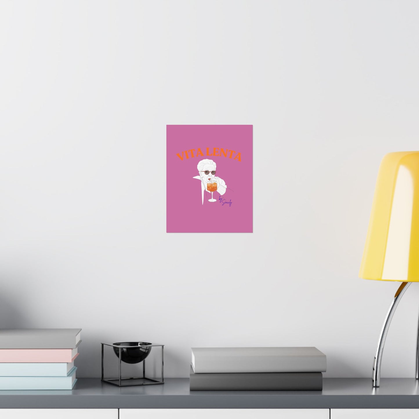 Wall art poster "Afternoon Spritz" - Vita Lenta by Seacily