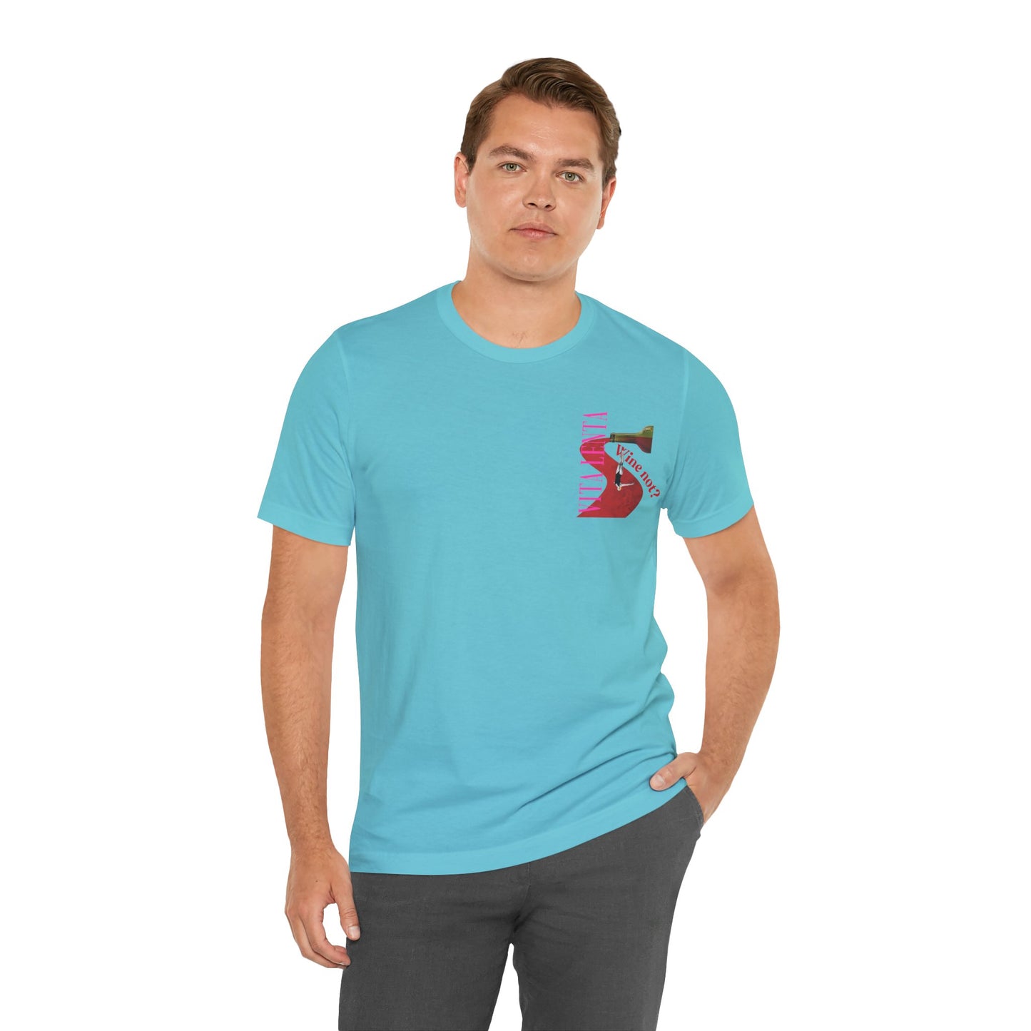 T-shirt "Wine not?" - Vita Lenta by Seacily.