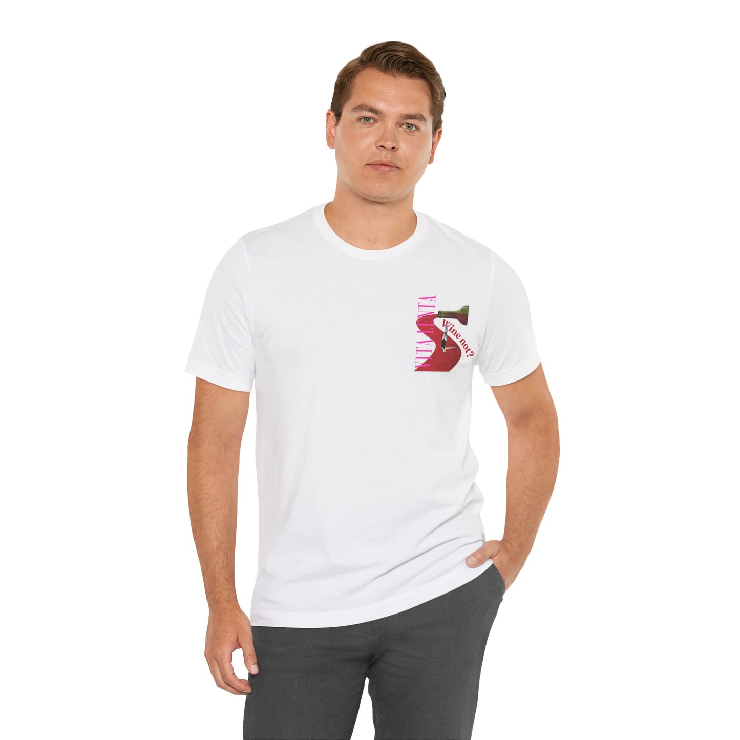 T-shirt "Wine not?" - Vita Lenta by Seacily.