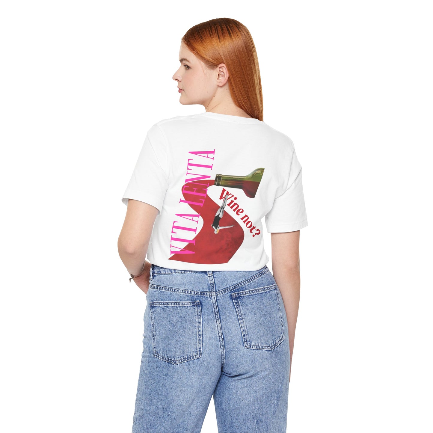 T-shirt "Wine not?" - Vita Lenta by Seacily.