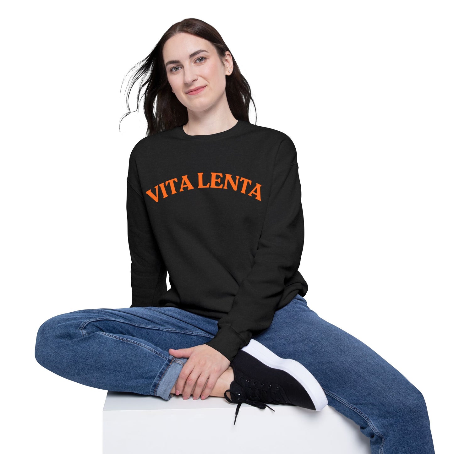 Sweatshirt "Vita Lenta" by Seacily